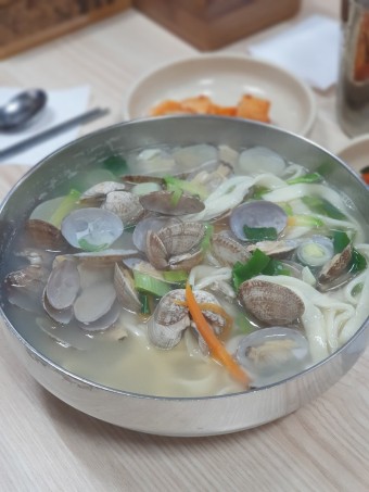 바지락칼국수