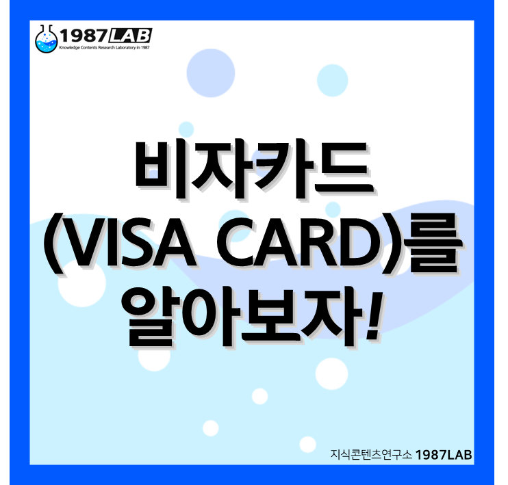 비자카드(VISA CARD)를 알아보자!