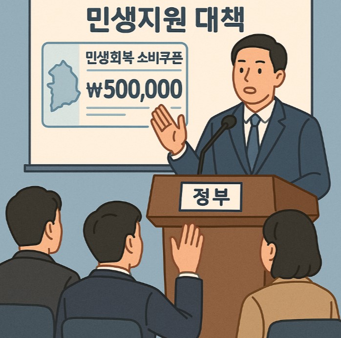 민생회복 소비쿠폰 정부지원 안내