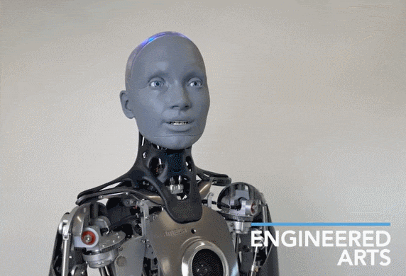 가장 진보된 휴머노이드 로봇 &#39;아메카&#39;가 예측하는 100년 후의 세계 모습은?