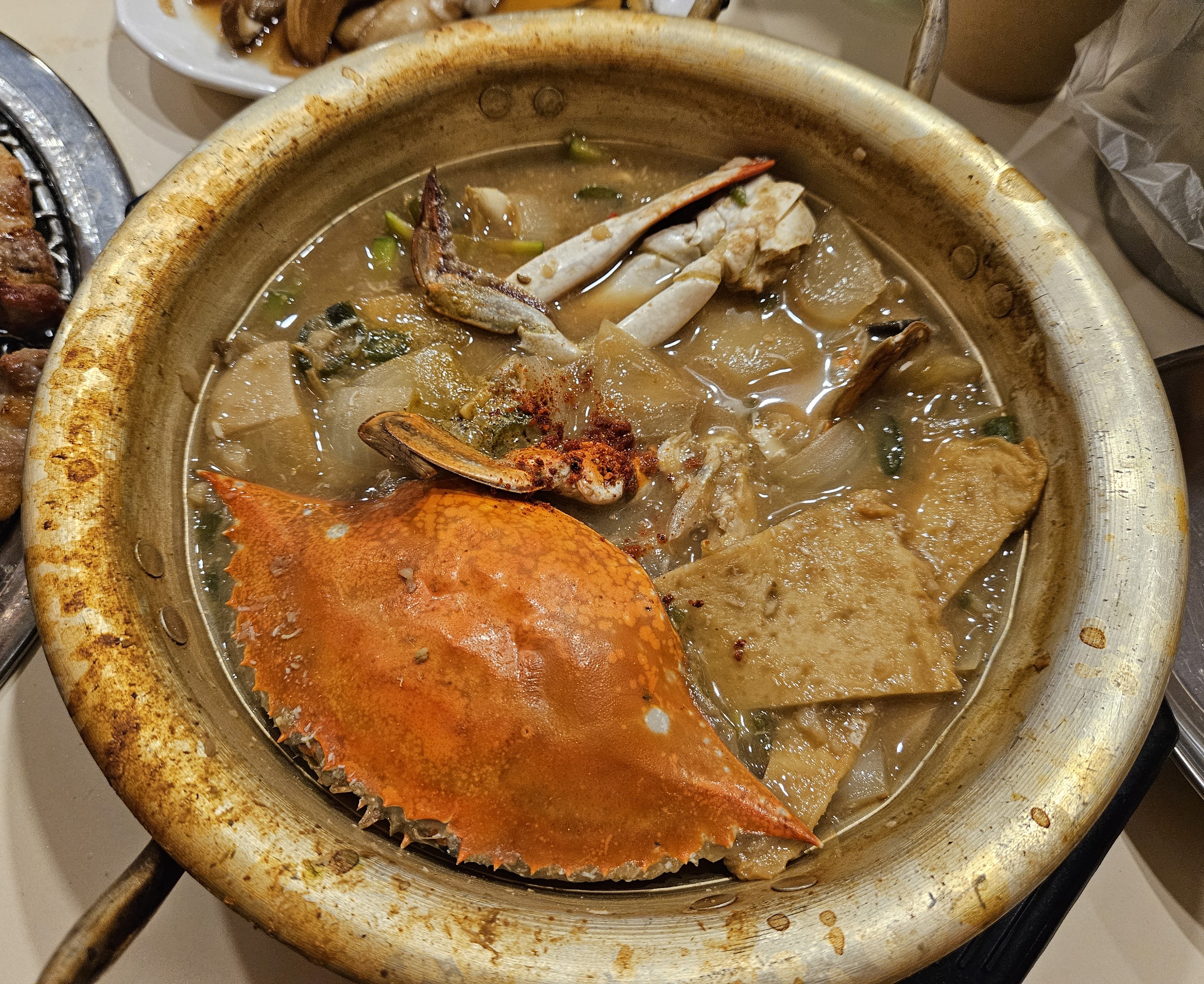 꽃게 된장찌개