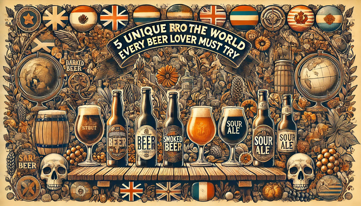 맥주 마니아라면 꼭 마셔봐야 할 전 세계 이색 맥주 5가지