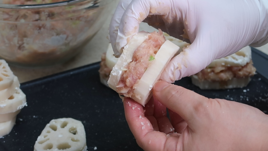 연근츠쿠네-츠쿠네-반죽-만드는방법-간장양념-일본요리