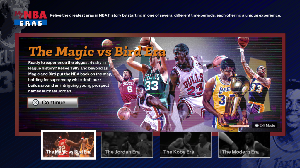  모든 NBA 2K23 MyNBA 시대 설명