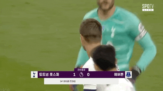  손흥민 vs 요리스 싸움.gif  ( 해축갤 + 해외반응 )