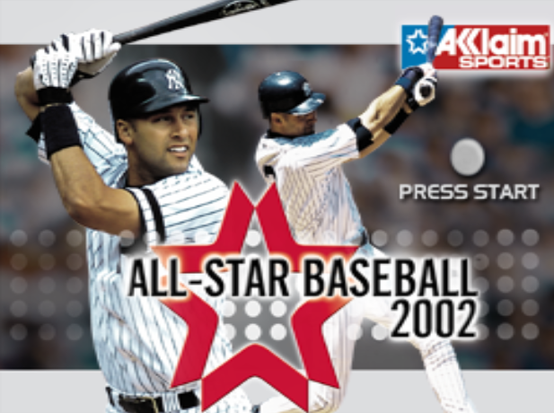  어클레임 (Acclaim) - 올스타 베이스볼 2002 북미판 All-Star Baseball 2002 USA (게임큐브 - GC - iso 다운로드)