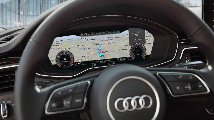 Audi virtual cockpit plus