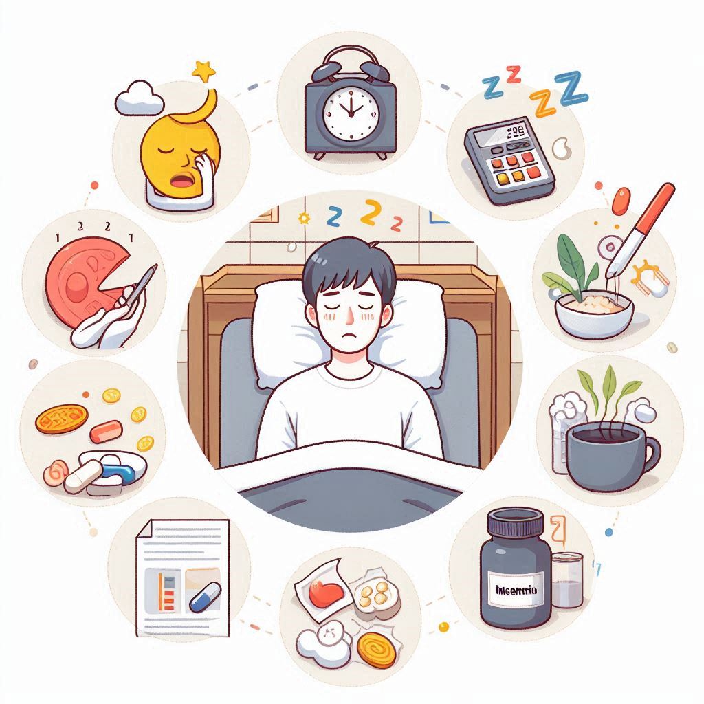 한국인의 불면증 원인 (수면환경, 스트레스, 생활패턴)