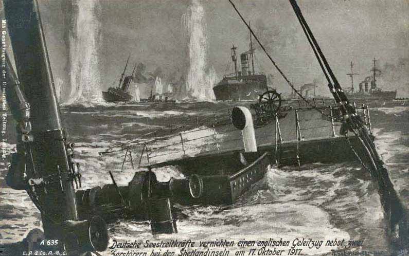  [북해해전: 1916년-1917년 해전] 북해 전반에 일어난 대결