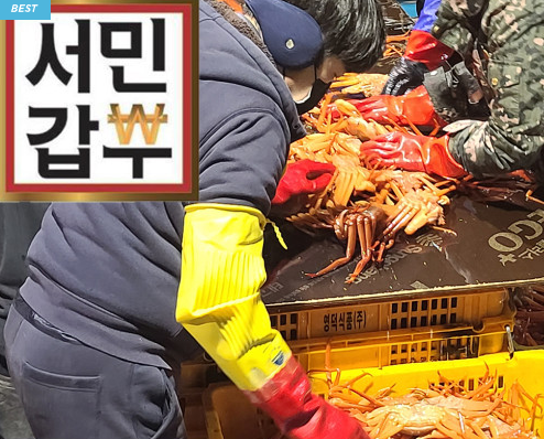  서민갑부 홍게 택배 주문 사이트