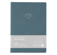 테이블토크 2025 날짜형 위클리 플래너, 뉴빈티지블루, A5(153 x 215 x 13 mm), 1개