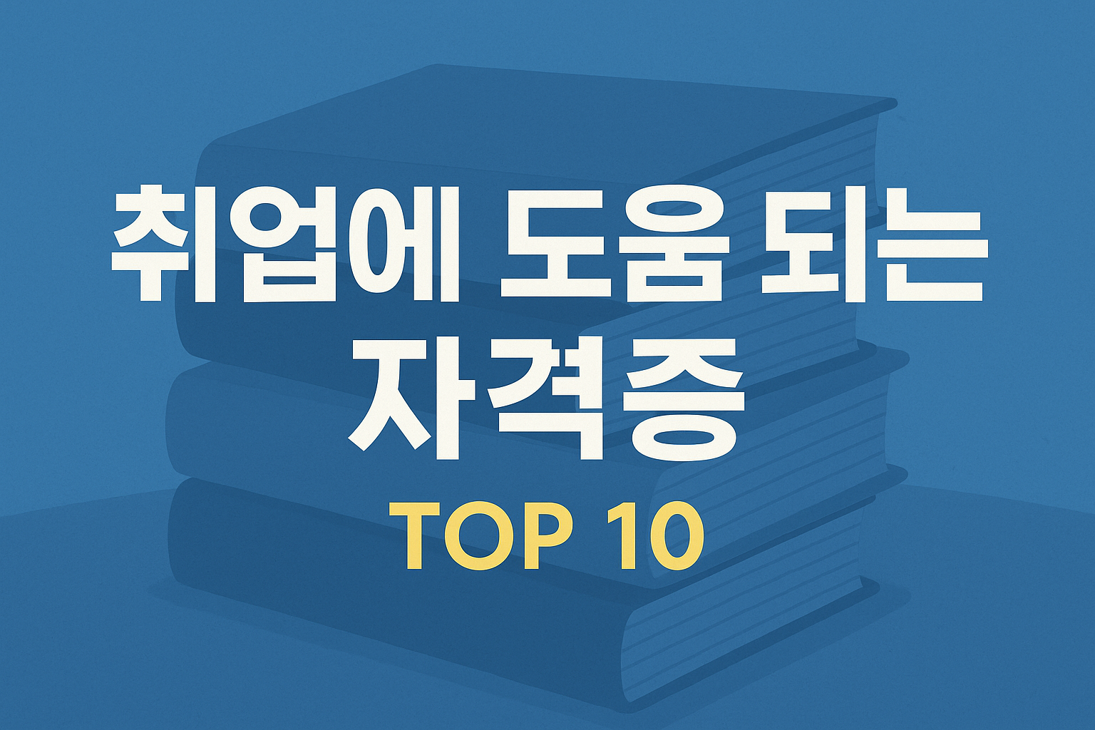취업에 도움 되는 자격증 사진