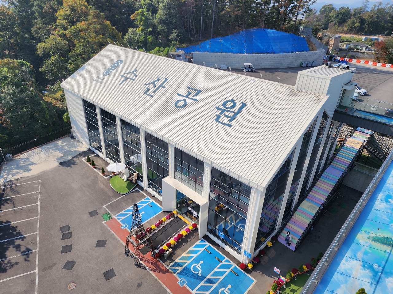 김포 데이트코스 이상한변호사 우영우 촬영지 수산공원카페