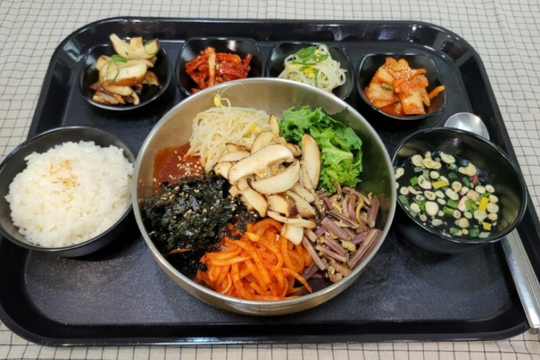 표고버섯비빔밥