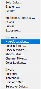 Hue/ Saturation