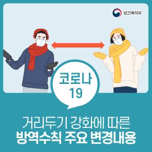  사적모임 4명 제한 | 식당·카페 9시 까지 | 미접종자 혼밥만가능 | 사회적거리두기 강화