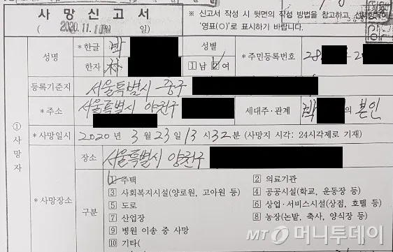 사망 신고 필요 서류 기한 절차_7