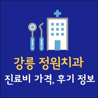 강릉 정원치과의원 진료비 후기 가격 임플란트 치아교정 사랑니 발치 충치 레진 스케일링
