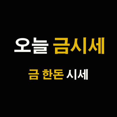 금값 금시세 2월 15일 오늘의 금값시세 금 한돈 시세