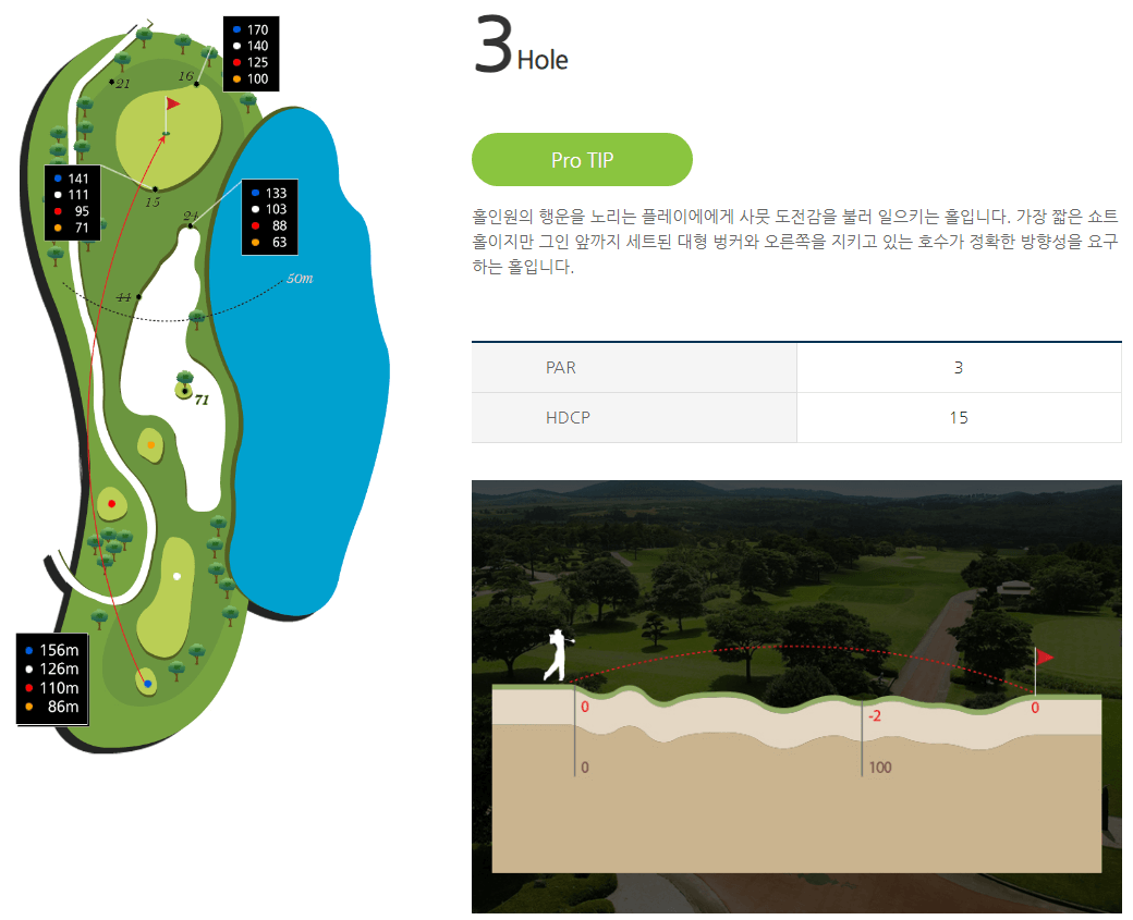 캐슬렉스제주 골프클럽 동코스 3