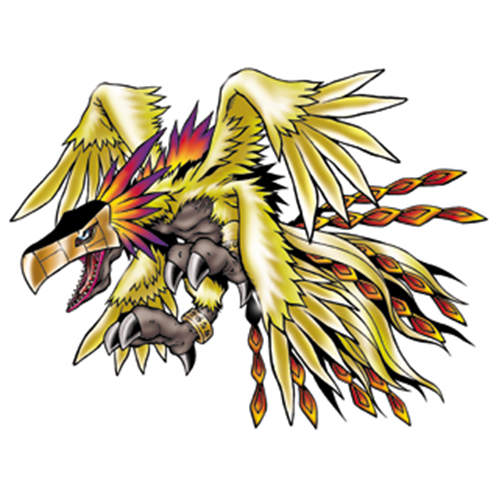  [디지몬도감] 붕우몬 ホウオウモン HOUOUMON HOUOUMON