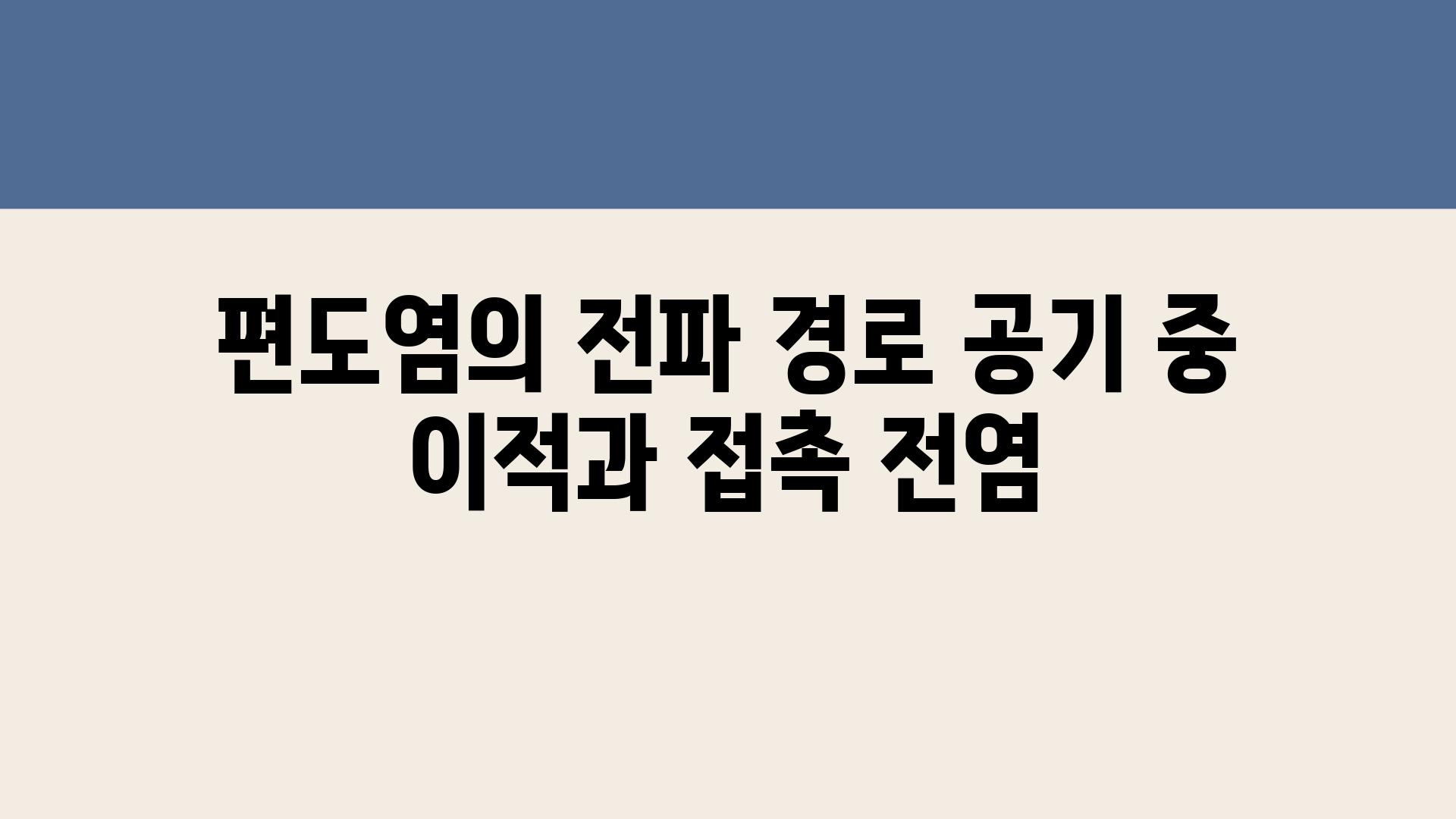 편도염의 전파 경로 공기 중 이적과 접촉 전염