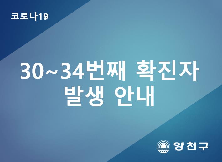  양천구 30번-34번 신월동 부활교회 코로나19 확진자 발생 동선은?