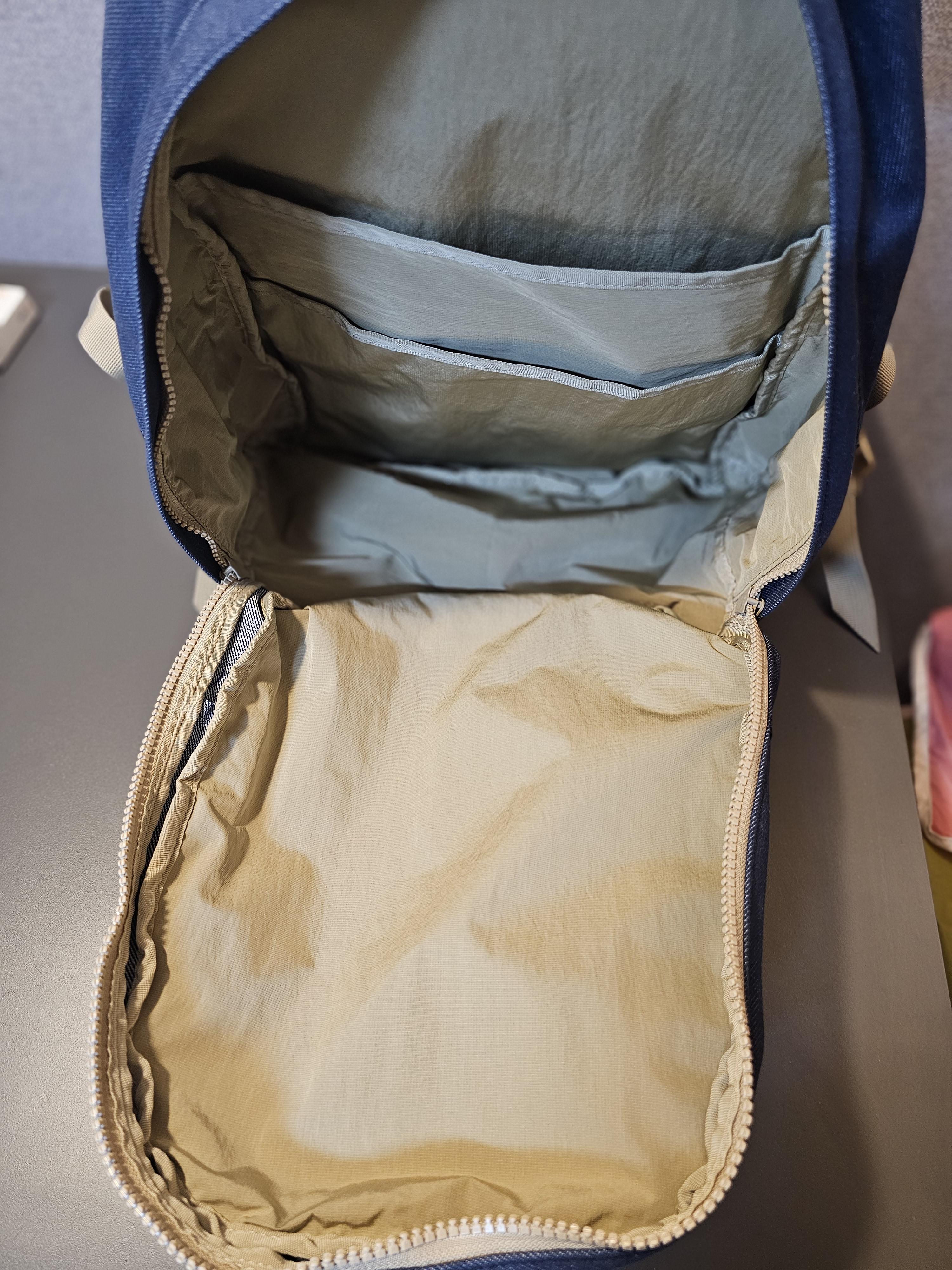 프루아 470 데님 백팩(ffroi 470 denim backpack)