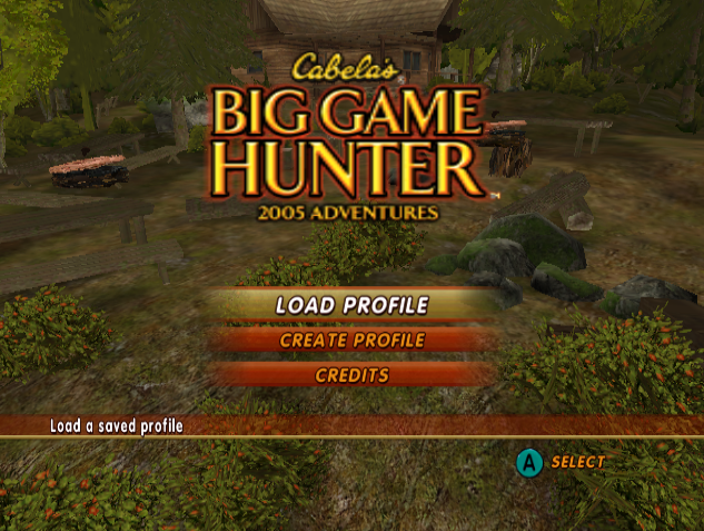  ACTIVISION - 카벨라스 빅 게임 헌터 2005 어드벤처스 북미판 Cabela's Big Game Hunter 2005 Adventures USA (게임큐브 - GC - iso 다운로드)