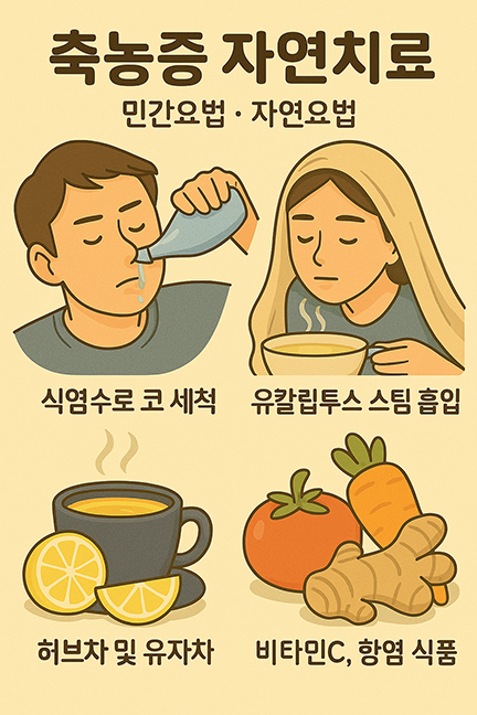 축농증 자연치료 민간요법 자연요법 사진