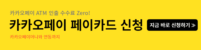 카카오페이 기계에서 출금