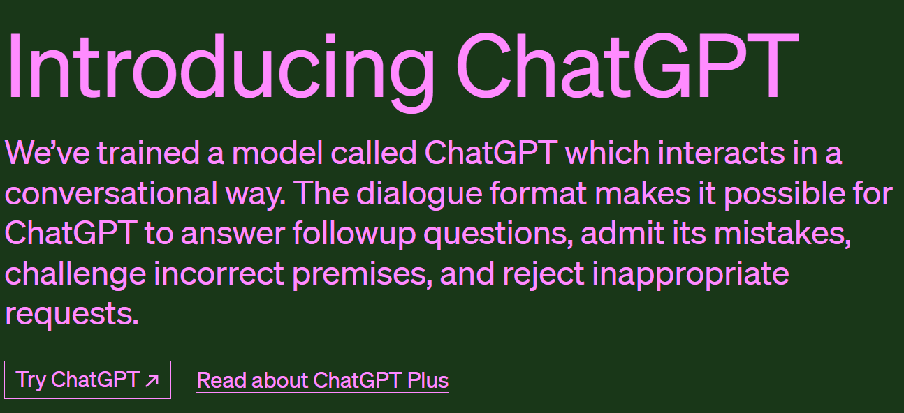 chat gpt란