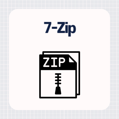 압축풀기 프로그램 추천 7zip