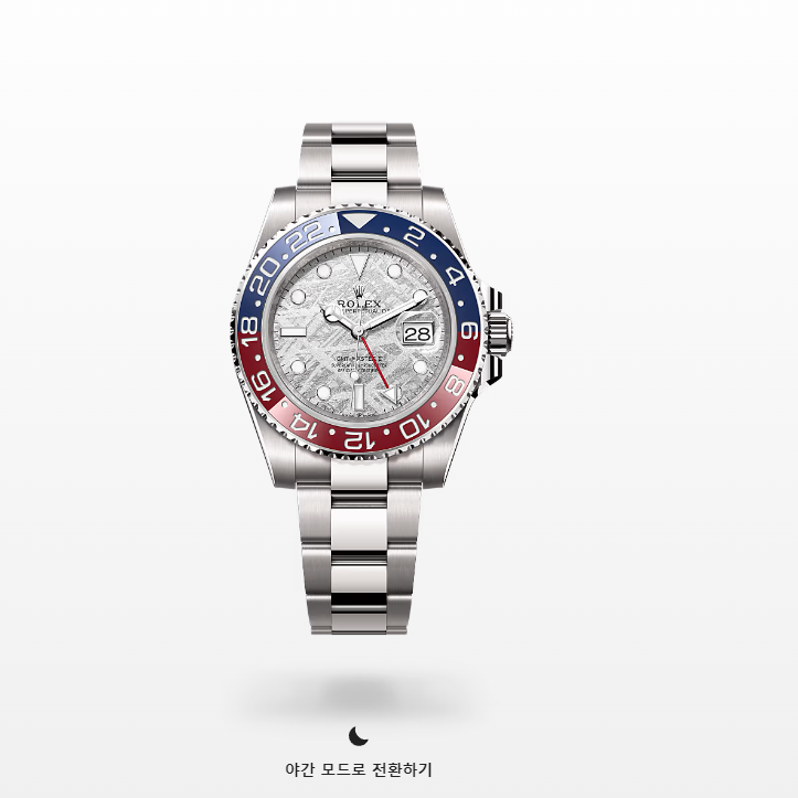 GMT-Master II

오이스터, 40mm, 화이트 골드

레퍼런스 126719BLRO