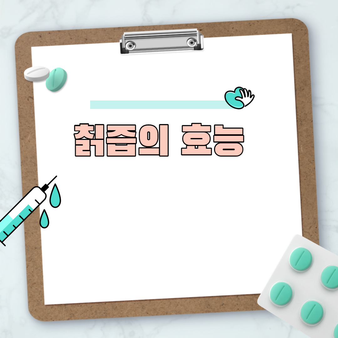  칡즙의 효능