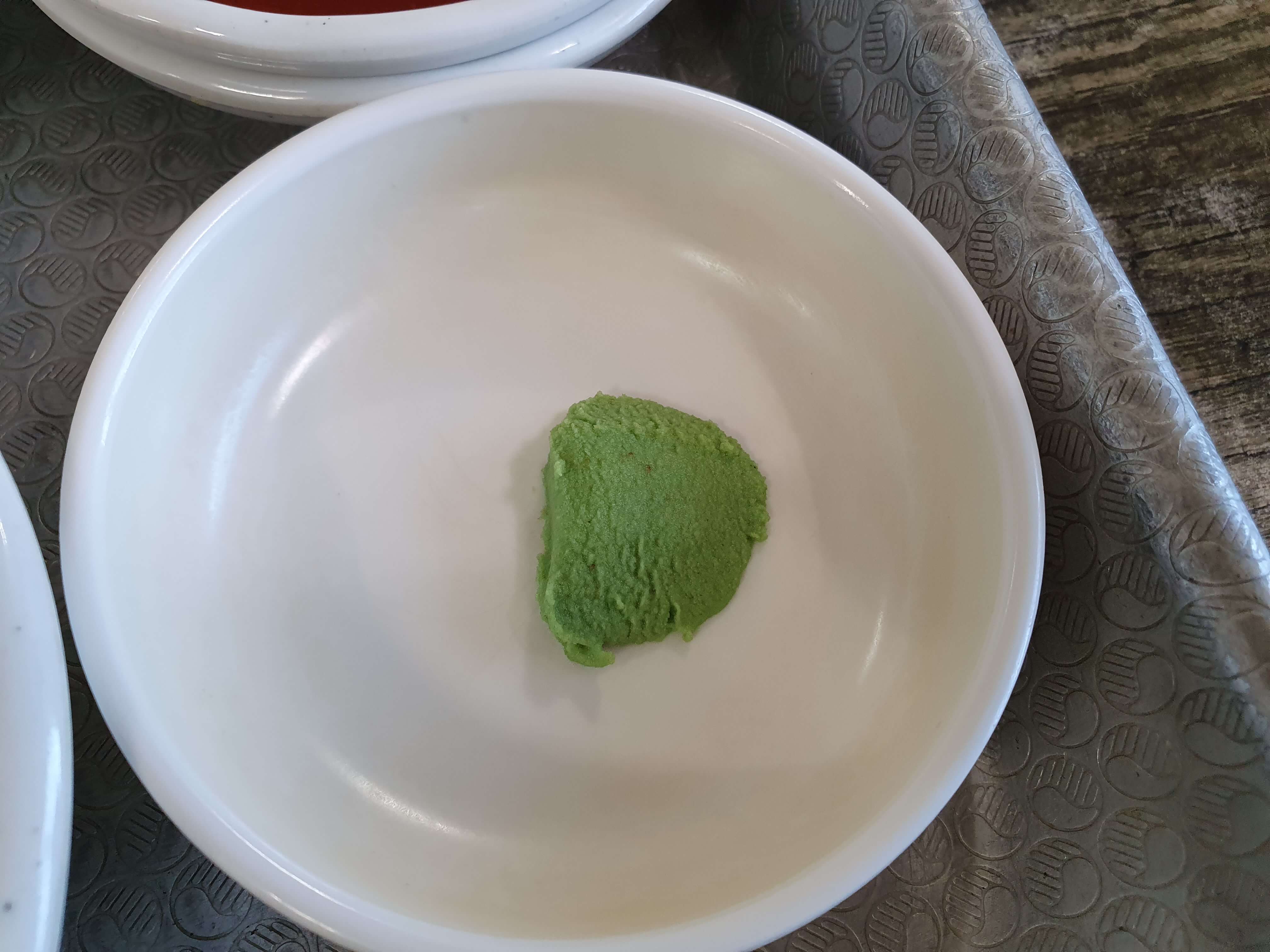 일광해수욕장 맛집 속시원한대구탕-반찬(와사비)