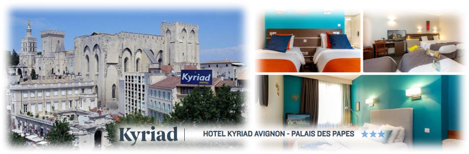 H&ocirc;tel Kyriad Avignon Palais des Papes (호텔 키리아드 아비뇽 팔레 데 파페스) 둘러보기 (홈페이지)