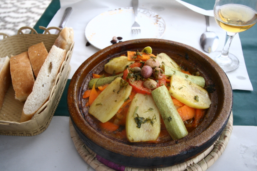 모로코-따진-점심식사
