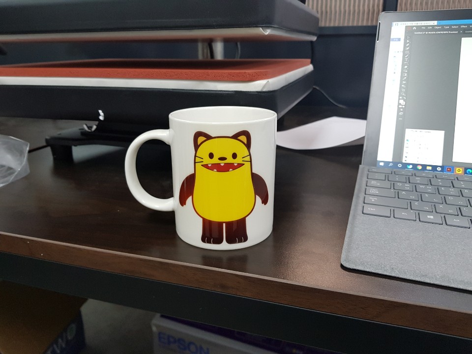  나만의 머그컵, 옷 만들어보기! 승화전사를 해보자