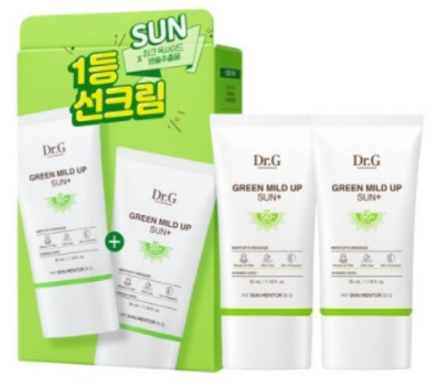 닥터지 그린 마일드 업 선 플러스 SPF50+ PA++++ 35ml x 2p&#44; 1세트