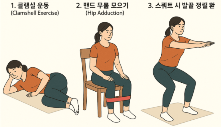 팔자걸음-교정-운동