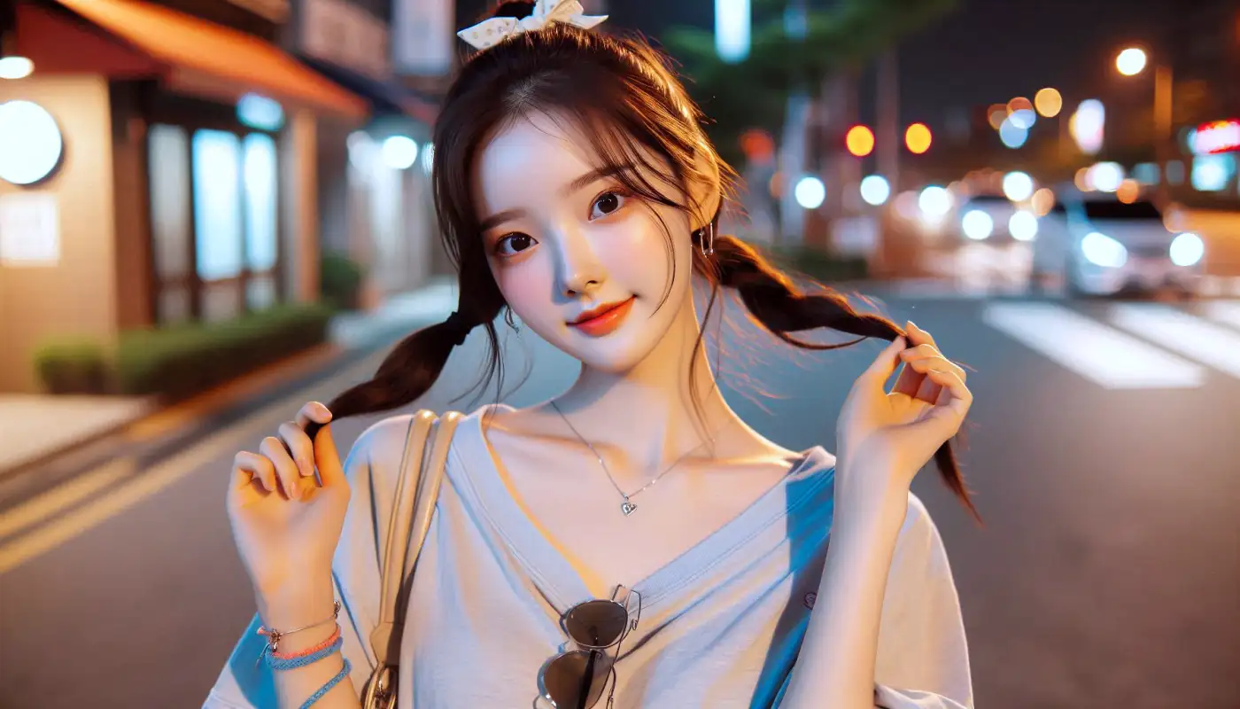 일본-atm-위치-찾는-여성의-모습