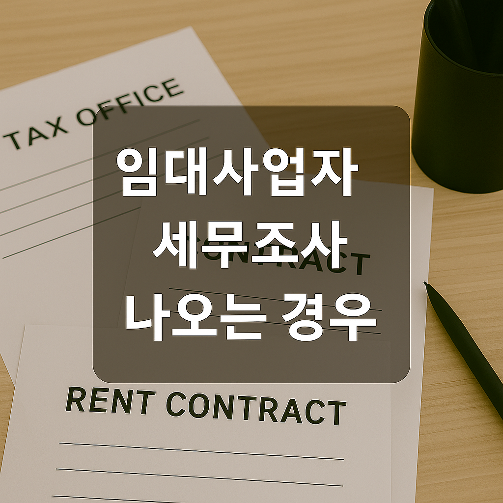 임대사업자 세무조사