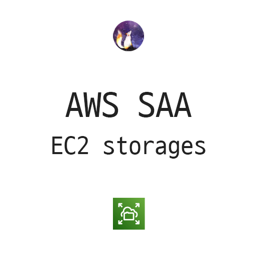  AWS SAA - EC2 Storages