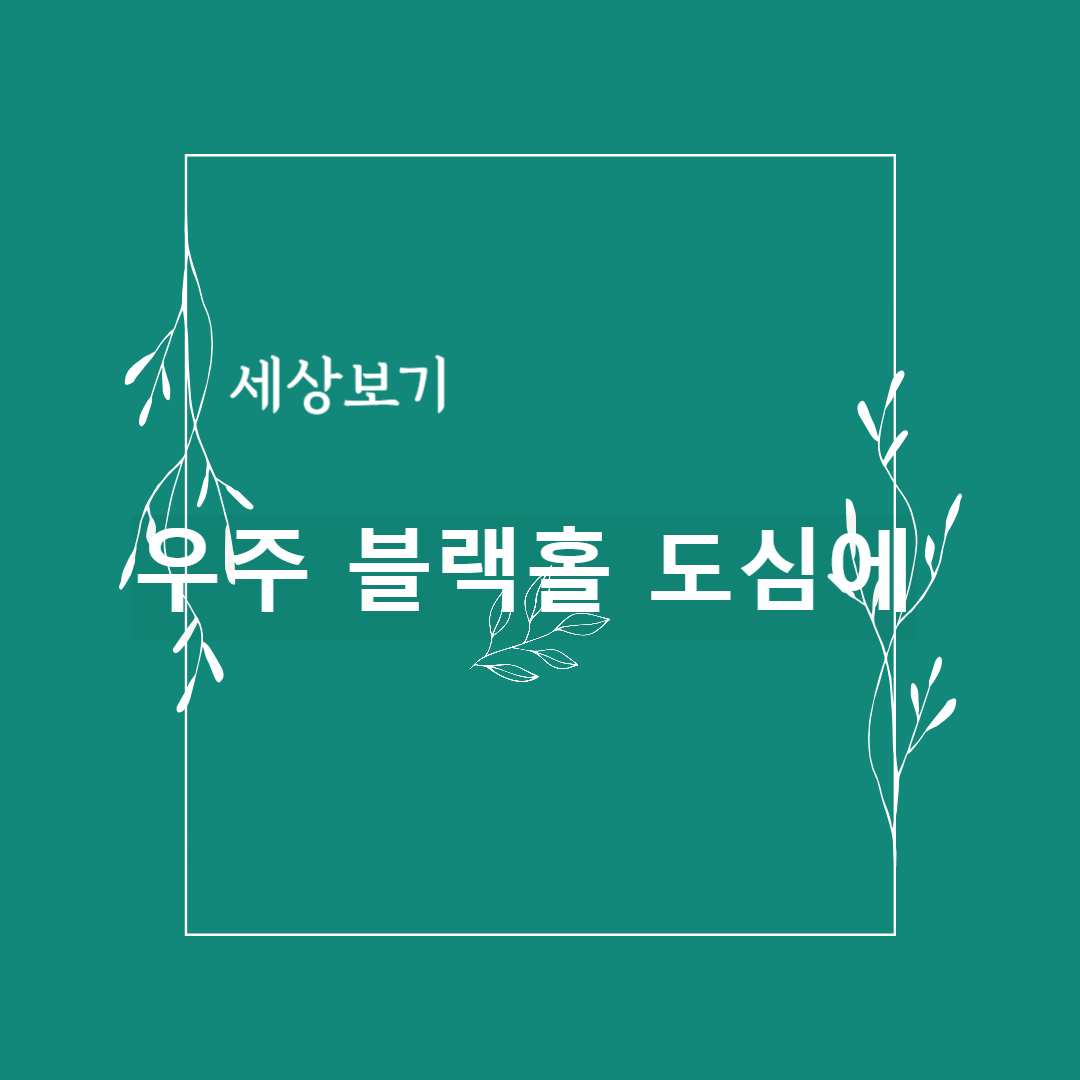 우주 블랙홀