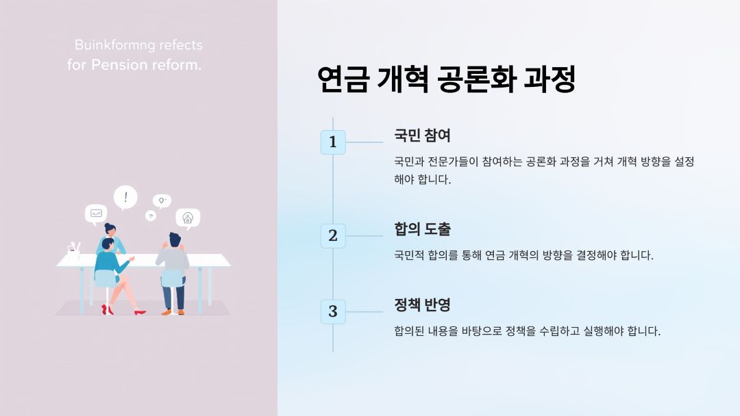 연금 개혁 공론화