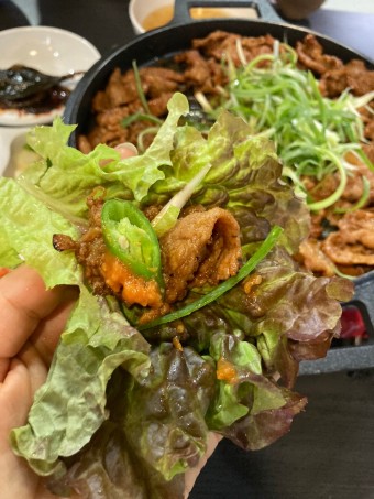 연탄불고기 오리양념불고기