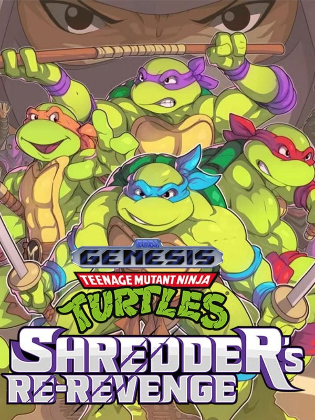 [MD] 베어너클 2 개조롬 - 닌자거북이 슈레더의 리-리벤지 (Street of Rage 2 Hack - TMNT Shredder's Re-revenge / ベア・ナックルII)