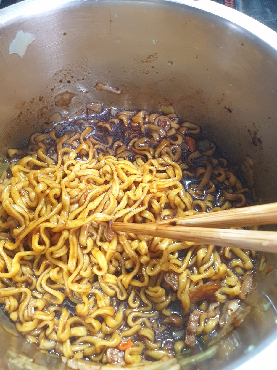  비싸서 못 사 먹었던 짜왕 건면 과연 맛은?? [내돈내산] 찐 후기