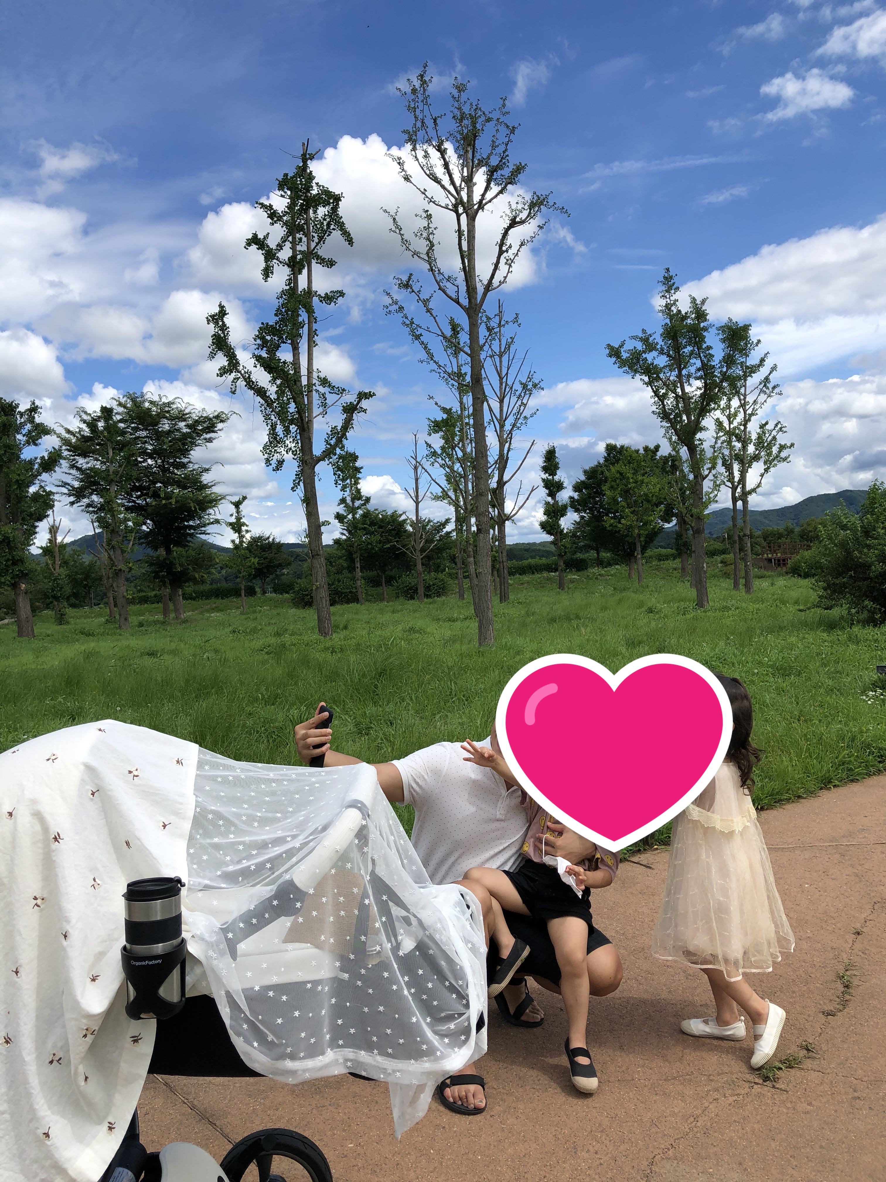  돗투돗 유모차가리개만 있으면 오늘도 내가 주인공!